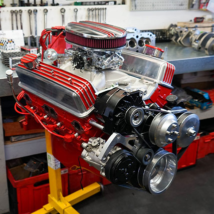 Chevy Crate Engine Build 5